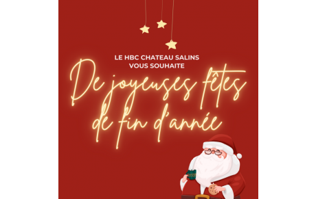 Joyeuses fêtes de fin d'année